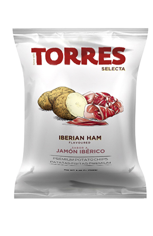 Patatas Fritas Selecta Sabor a Jamón Ibérico 150 g 3